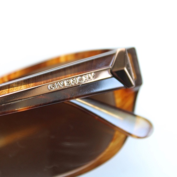 GIVENCHY SGV COL. 0ALE HAVANA BRONZE AUTHENTIC SUNGLASSES FRAMES - Picture 4 of 7